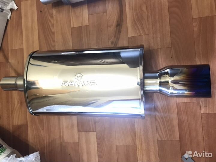 Глушитель remus made in Austria 0607, хром,63mm