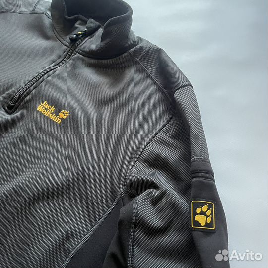 1 4 zip jack wolfskin кофта