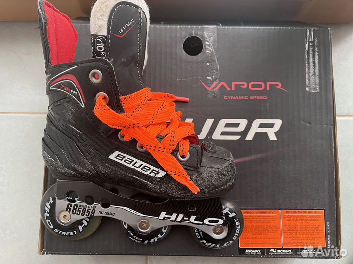 Хоккейные роликовые коньки Bauer детские YTH10
