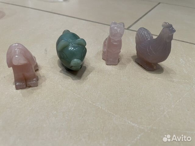 Фигурки животных из камня купить в Москве | Хобби и отдых | Авито