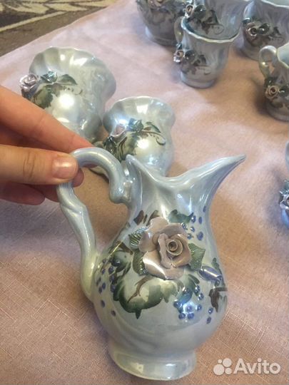 Сервиз кофейный и чайный 16 предметов