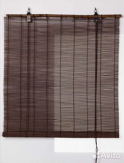 Бамбуковая рулонная штора
