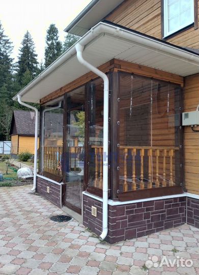 Мягкие окна для террас