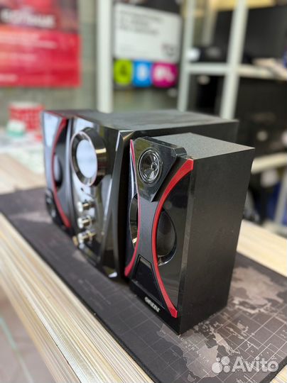 Акустическая система 2.1 с Bluetooth ginzzu GM-407