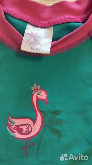 Костюм пляжный на девочку 98 104