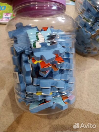 Мягкий коврик пазл