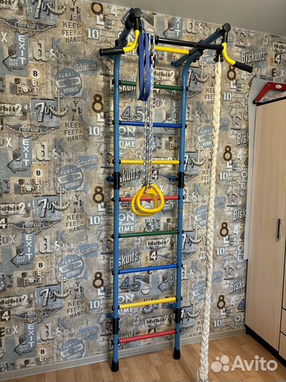 Детская шведская стенка бу