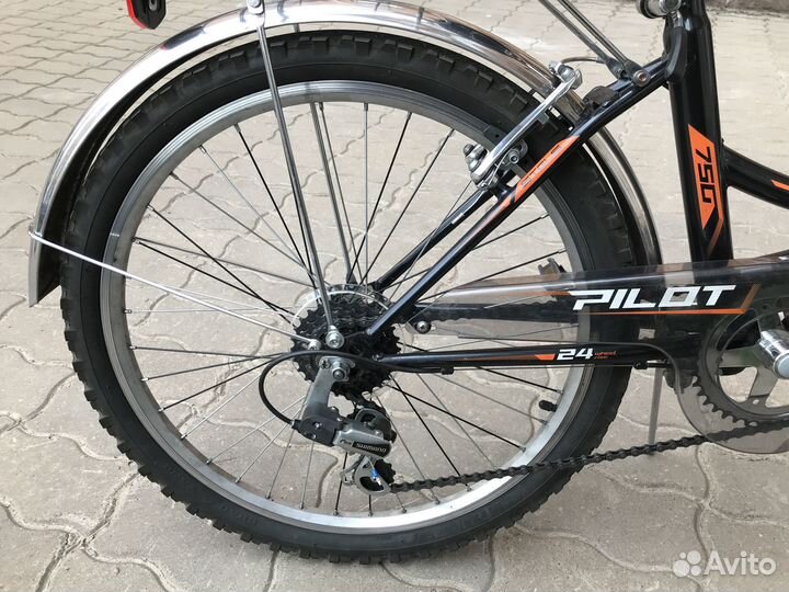 Велосипед stels 24 складной на взрослого