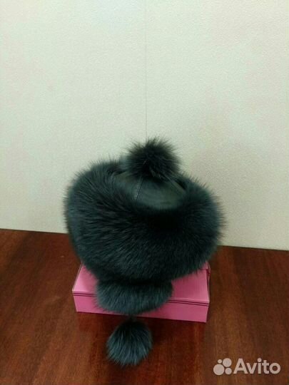 Шапка песец