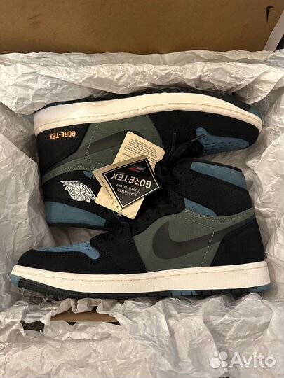 Jordan 1 High Gore-Tex Element Black Olive