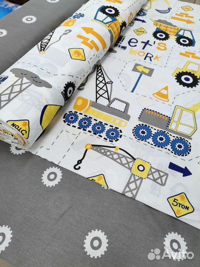 Поплин ширина 220см ткань на Отрез хлопок