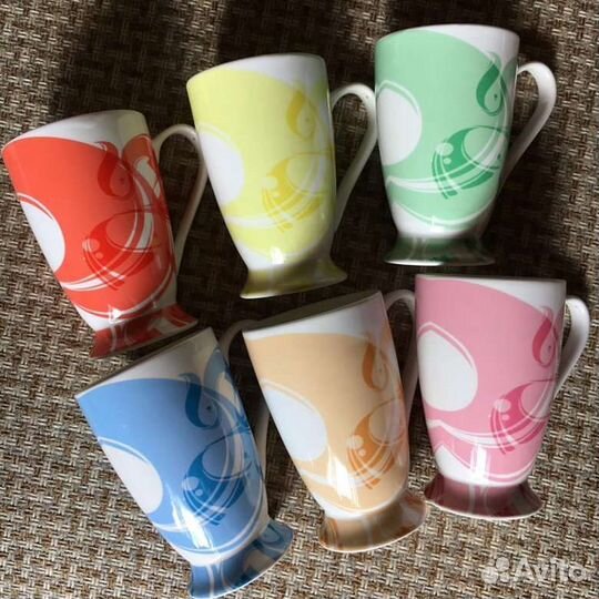 Кружка набор 6 шт Мэри Кэй