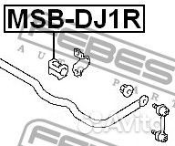 Втулка заднего стабилизатора d19