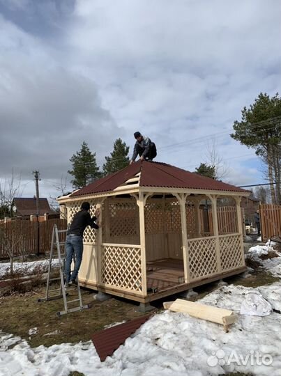 Беседка 3х4