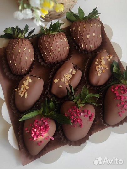 Королевские финики в шоколаде