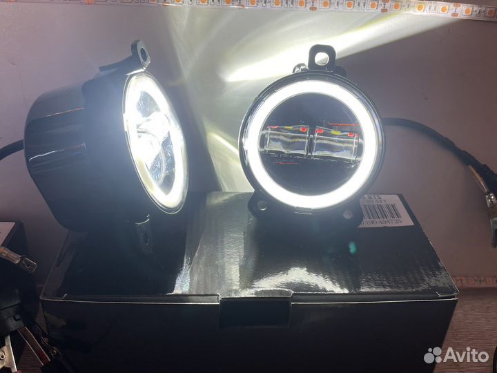 Противотуманные фары на Газель-Приору-Ш.Нива 120W