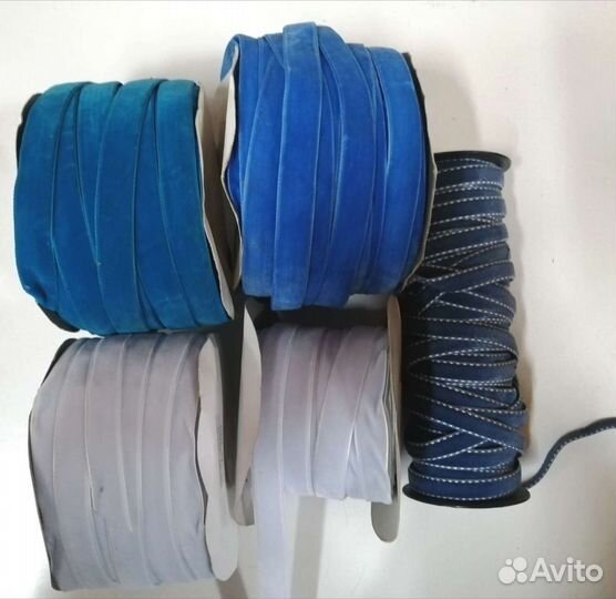 Бархатная лента, кант, репсовая лента