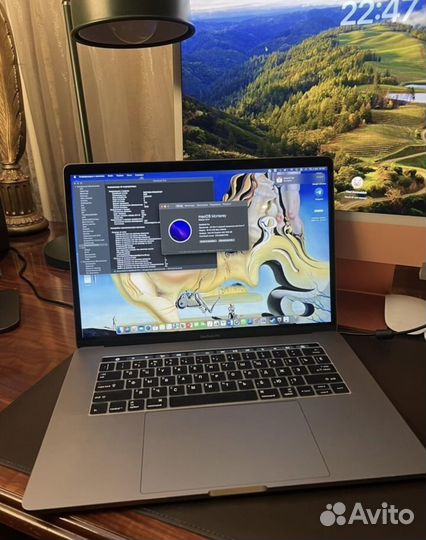 Apple MacBook Pro 15 2017 с тачпадом