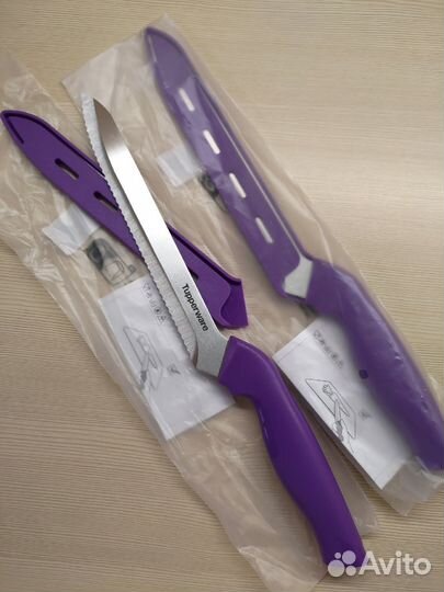 Нож для хлеба «Гурман» с чехлом Тапервер