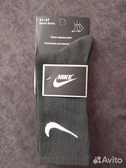 Носки nike высокие