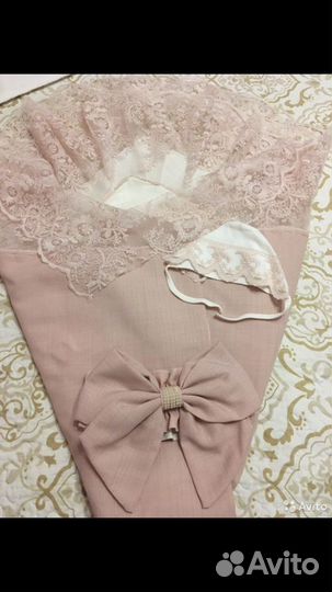 Конверт на выписку для девочки лето