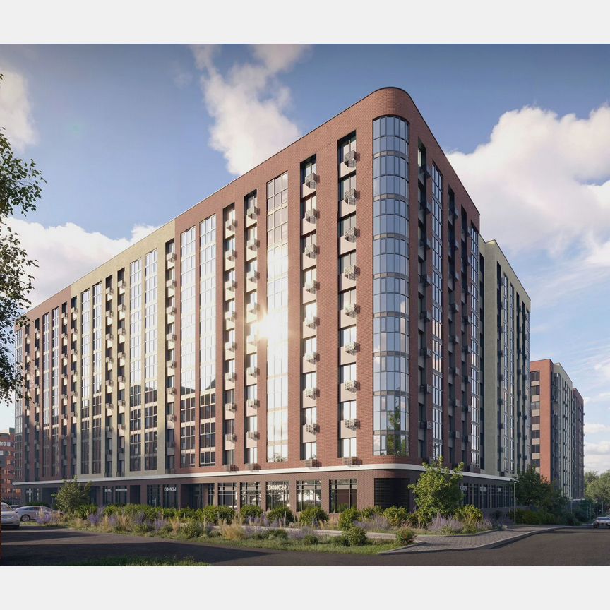 2-к. квартира, 52,4 м², 2/10 эт.