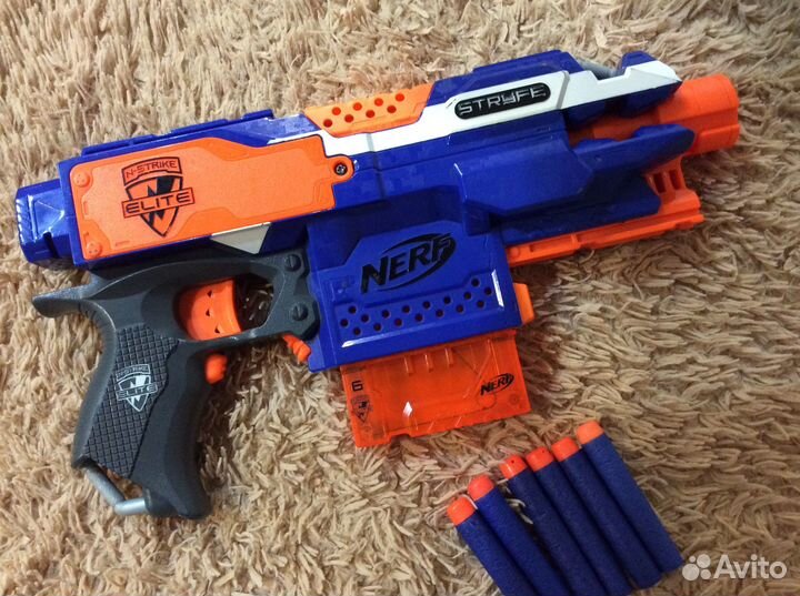 Бластер nerf