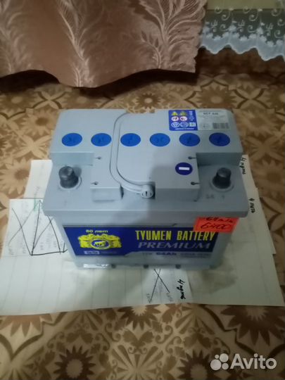 Акомулятор tyumen battery premium 64Ah