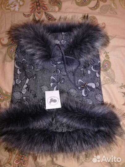 Снуд женский меховой, новый с этикеткой