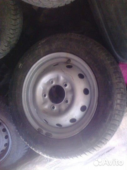 Комплект колёс на Ниву и УАЗ