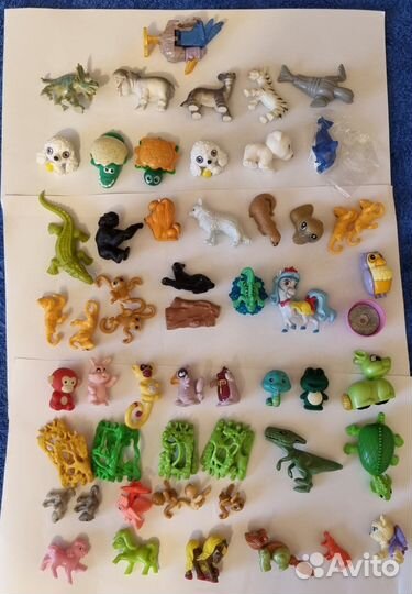 Киндер, Растишка, Чупа чупс и другие пакетами