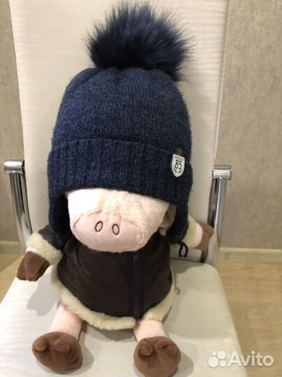 Шапка зимняя от3 до 7 лет