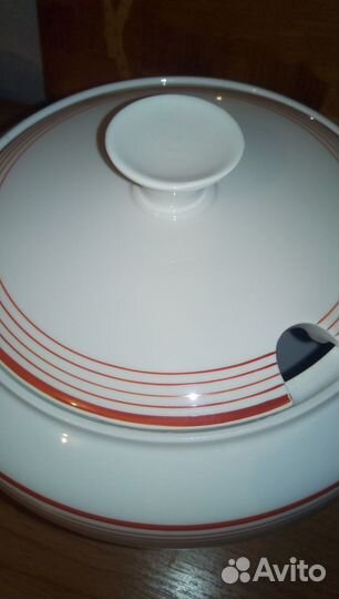 Посуда ГДР, супница,1952 г, Kaestner Saxonia