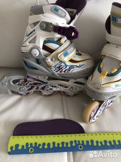 Роликовые коньки детские с защитой