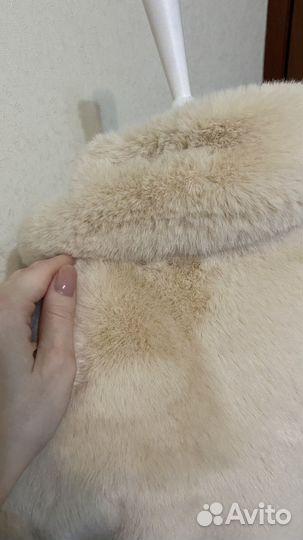 Шуба из эко меха