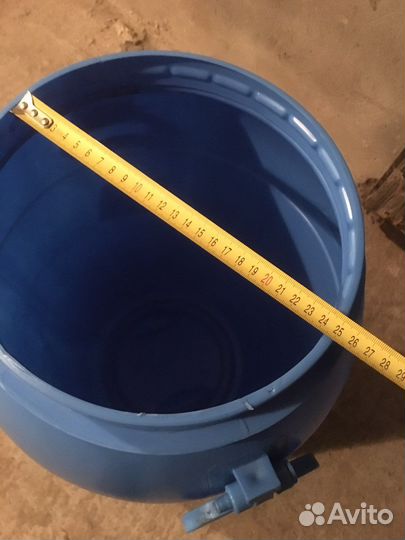 Бочки пластиковые б/у