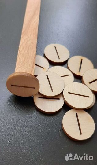 Фитили деревянные для свечей