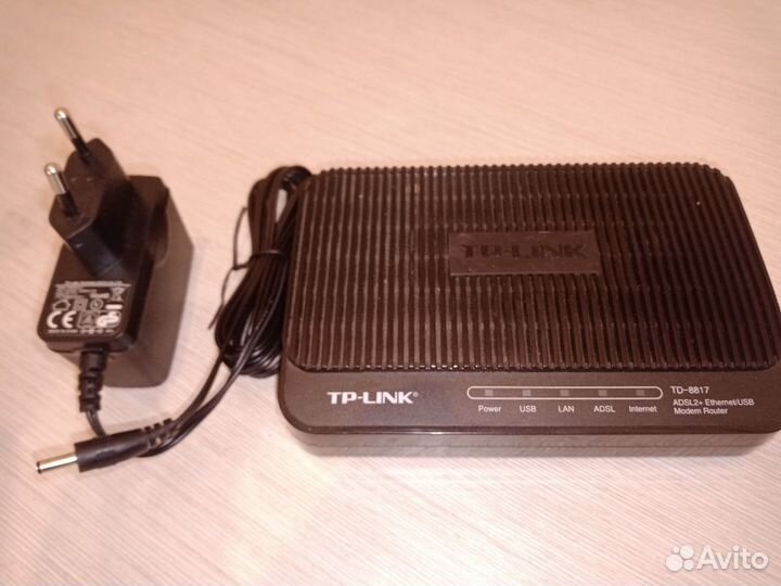 Роутер TP-Link TD-8817 с adsl2+