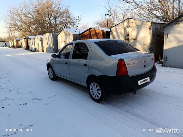 Renault Logan 1.4 МТ, 2009, 229 000 км