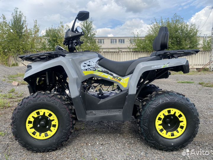 Квадроцикл детский Gladiator F200 Lux серый