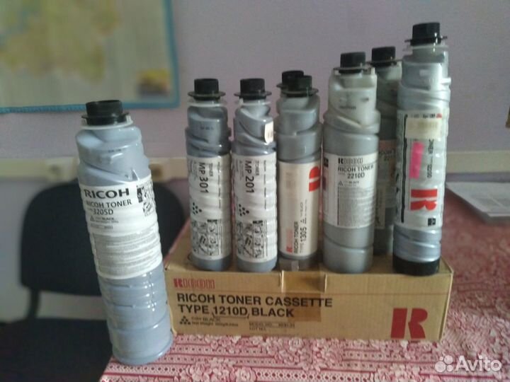 Оригинальные картриджи HP.Xerox.Samsung.Canon.Rico