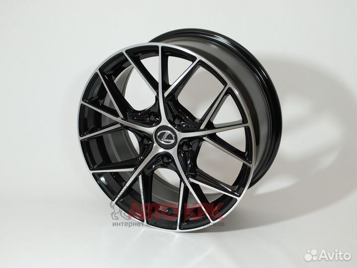 Литыe диски 17 5x114,3 реплика Lexus