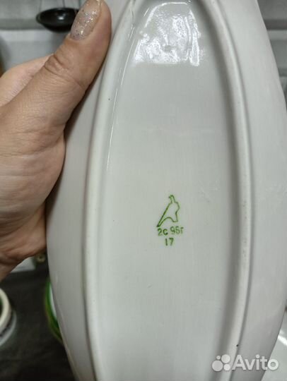 Остатки столового сервиза дулево