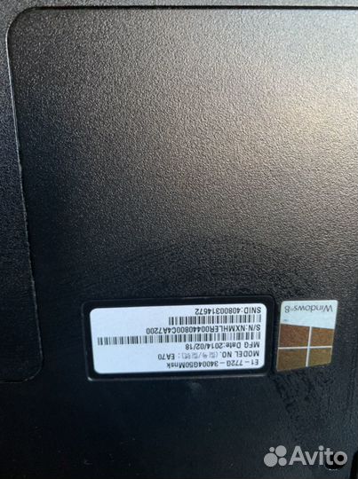 Acer aspire E1 772G