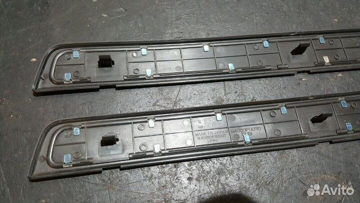 Накладки порогов Subaru Impreza Wrx Sti GRB EJ257