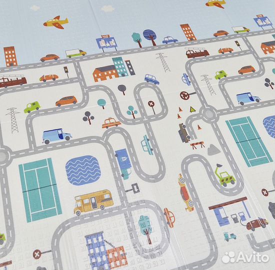 Складной коврик детский