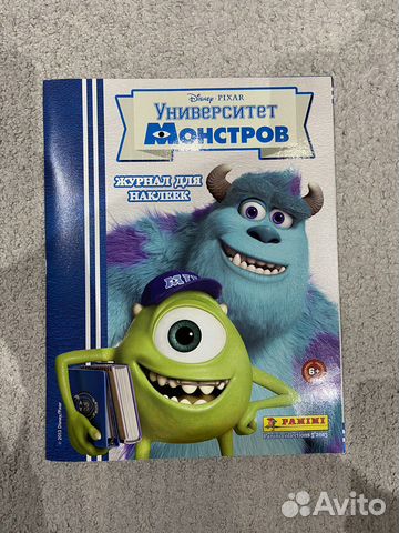 Журнал для наклеек panini «Университет монстров» купить в Москве ...