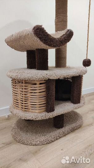 Комплекс для кошек Пушок Йорик 65х40х120 см