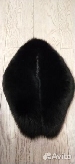 Меховой воротник песец