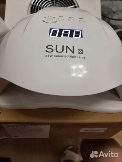 Led лампа для ногтей Sun X 54W